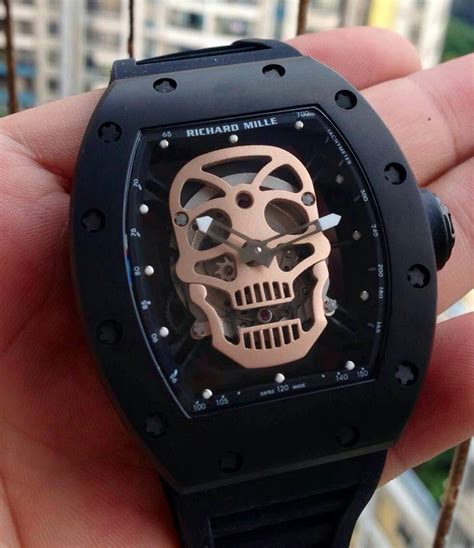 richard mille skull replica|richard mille with skull.